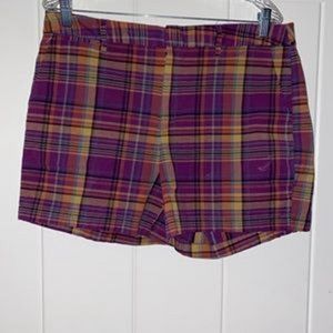 MICHAEL by MICHAEL KORS Orange &amp; Tan Bermuda Short